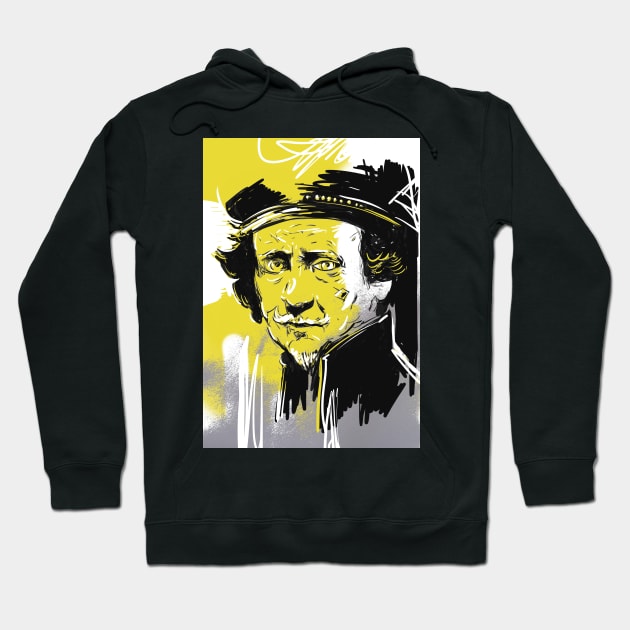 Rembrandt Color Hoodie by theprometeus